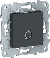 Розетка TV Оконечная без рамки Schneider Electric Unica New 1-м. антрацит картинка